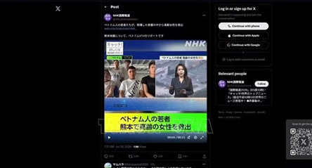 Japanese media hail Vietnamese workers for earthquake rescue
